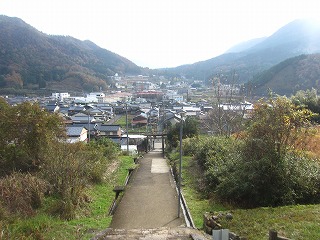 表米神社からの俯瞰風景