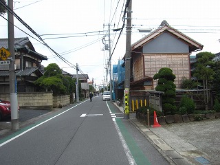 成田道の景観
