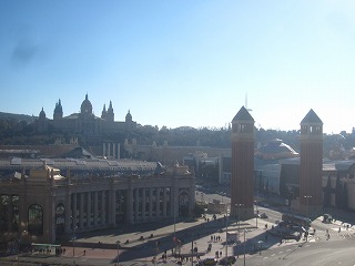 エスパーニャ広場とベニチアの塔