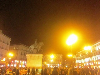 マドリード・太陽の門の広場