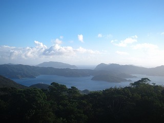 大島海峡と加計呂麻島