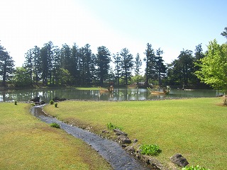 遣水と大泉が池