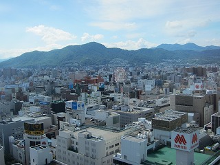 札幌市街地俯瞰