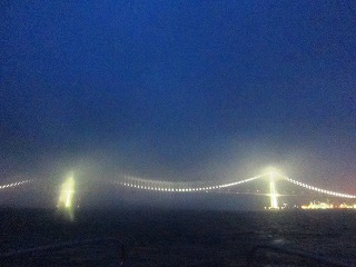 白鳥大橋の夜景