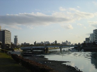 相生橋を北から眺める