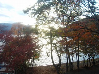 中禅寺湖畔の風景