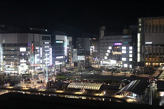京都駅前の景観