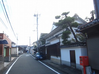 旧長崎街道沿い