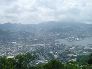稲佐山からの俯瞰