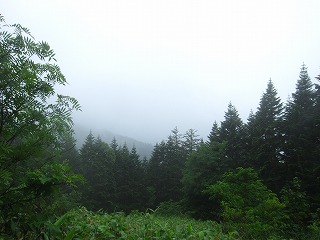 沼山峠展望台からの風景