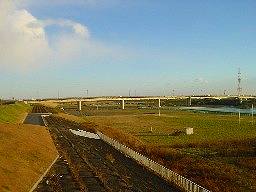 岩井橋から見た福寿大橋