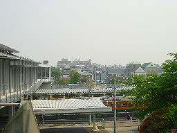 JR佐野駅北側から見た市街地