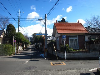 宮本町和洋折衷住宅群の景観