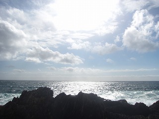 尖閣湾から見た日本海
