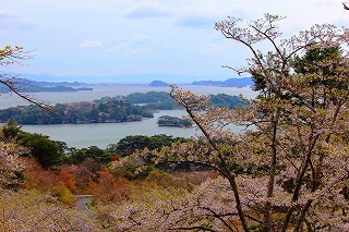 松島・西行戻しの松公園からの眺望