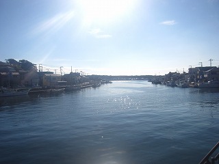 北条湾の風景