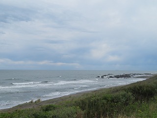 大洗海岸の風景