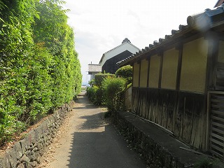 境島村の集落景観
