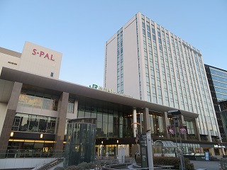 仙台駅東口の風景