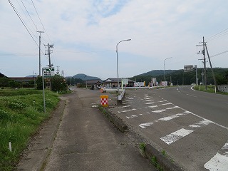 国道457号から分岐する市道