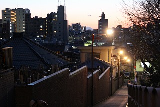 日暮里・富士見坂の風景