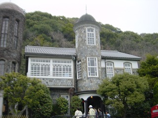 神戸北野・うろこの家の風景