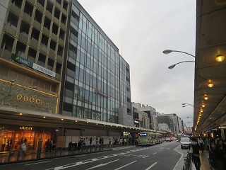 京都・四条河原町の風景