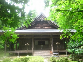 大原の里、来迎院の風景
