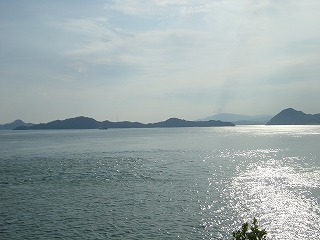 瀬戸内海、エデンの海展望台からの風景