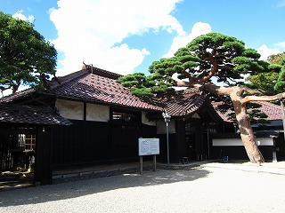 本間家旧本邸の風景