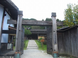 旧中山道妻籠宿本陣の風景