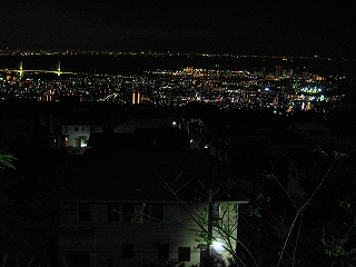 神戸・渦森台からの夜景