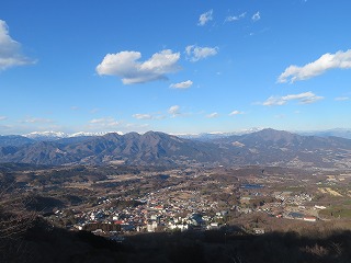 伊香保温泉、上ノ山公園から望む風景