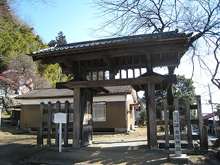 碓氷関所跡、早春の風景