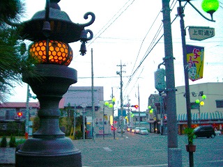 大田原市街地・金灯籠