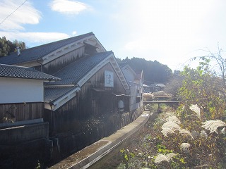 宇陀松山、宇陀川沿いの風景