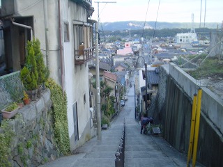 常陸太田・坂谷坂の風景