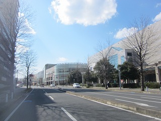 千葉ニュータウン中央駅付近の風景