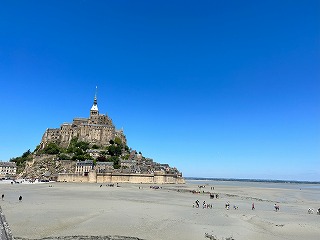 モンサンミシェルの風景