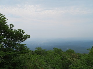 泉ヶ岳山頂の風景