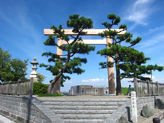 東海道五十三次・七里の渡跡