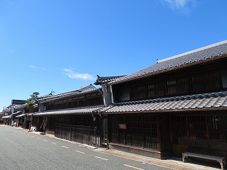 美濃町・うだつの上がる町並みの風景