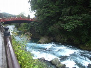 日光・神橋の見える風景