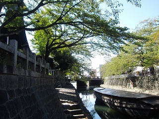 おくのほそ道風景地・大垣船町川湊の風景