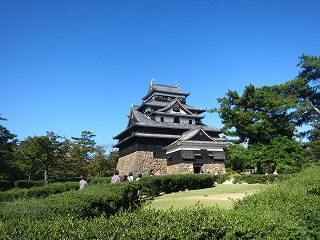 国宝・松江城の風景