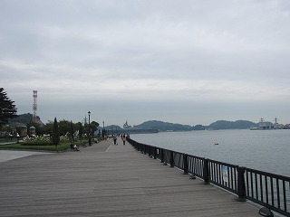 横須賀・ヴェルニー公園の風景