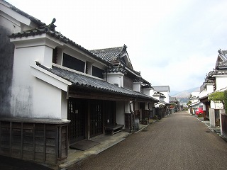 脇町・うだつの町並みの風景