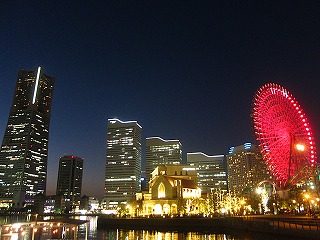 横浜・みなとみらいの夜景