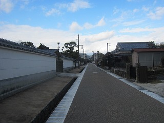 御徒士町武家屋敷群の風景