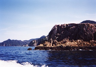 青海島の風景